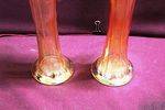 Pair of Carnival Glass Vases