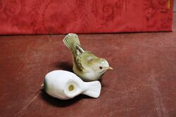 Pair of China Bird Salt and Pepper Shakers  