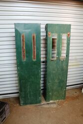 Pair of Genuine Gilbert & Barker Double Pump Panels. #