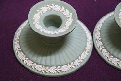 Pair of Vintage English Wedgwood Candlesticks 