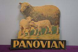 Panovian Sheep Advertising Card 