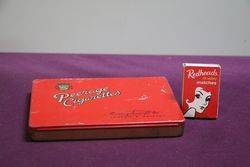 Peerage Cigarettes Tin Murray and Sons Ltd
