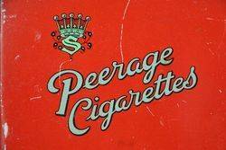 Peerage Cigarettes Tin Murray and Sons Ltd