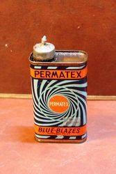 Permatex Blue Blazes Car Polish Tin