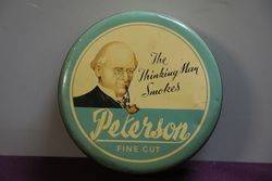 Peterson Fine Cut Tobacco Tin 