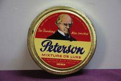 Peterson  Mixture De Luxe Tobacco Tin 