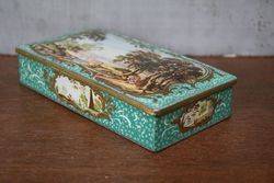 Pictorial Toffee Tin Writing Box  Kemps Chocolate Biscuits   Barker and Dobson 