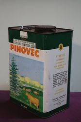 Pinovec One Gallon  Pictorial Farming Tin 