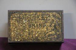 Pioneer Brand Richmond Cavendish Golden Flake Tobacco Tin