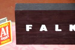 Plastic Falke Paper Weight