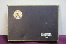 Player's Medium Navy Cut Cigarettes Tin