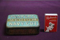 Playerand39s Medium Navy Cut Cigarettes Tin 