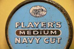 Playerand39s Medium Navy Cut Tobacco Tin