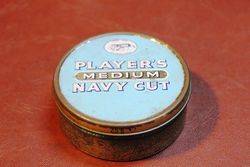 Players Navy Cut Tobacco Tin
