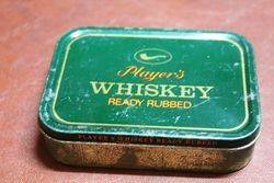 Players Whiskey Brown Flake Tin