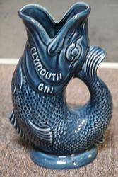 Plymouth Gin pub Jug Made By Devon in Dartmouth England