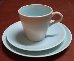 Poole Ware Trio of Cup Saucer and Plate