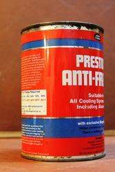 Prestone AntiFreeze Pint Tin Sealed