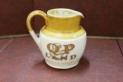 Q and P Land Scotch Whisky Pub Jug