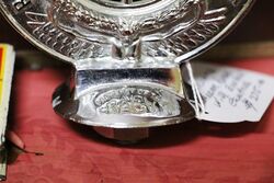 RACV Associate Chrome Badge with Enamel Centers 