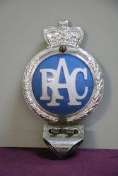 RAC Motoring Badge 
