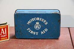 RAC Motorists First Aid Kit.