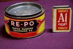 REPO Water Rubbing Compound 2 R Tin