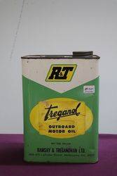 Ramsay and Treganowan RandT One Gallon Motor Oil Tin 