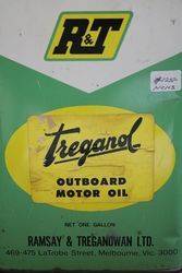 Ramsay and Treganowan RandT One Gallon Motor Oil Tin 