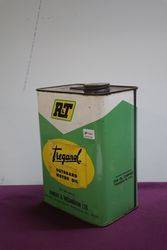 Ramsay and Treganowan RandT One Gallon Motor Oil Tin 