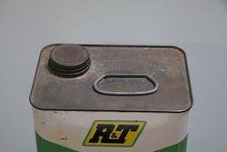 Ramsay and Treganowan RandT One Gallon Motor Oil Tin 