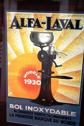 Rare 1930 ALFALAVAL Farm Related Poster 