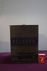 Rare Army Grey Atlantic One Gallon Motor Oil Tin 