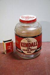 Rare Kendall The 2000 mile Oil Jar