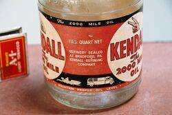 Rare Kendall The 2000 mile Oil Jar