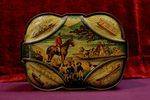 Rare Victorian Huntley And Palmers Biscuit Tin
