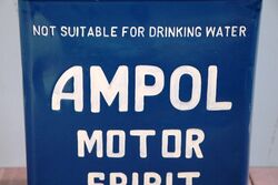 Rare Vintage AMPOL 2gal Running Board Can