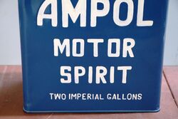 Rare Vintage AMPOL 2gal Running Board Can