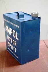 Rare Vintage AMPOL 2gal Running Board Can