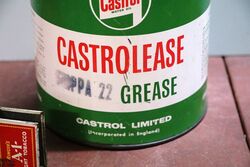Rare Vintage Castrolease Grippa 22 Grease Can