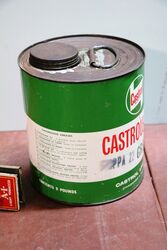 Rare Vintage Castrolease Grippa 22 Grease Can