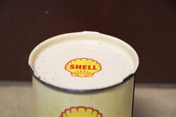 Rare Vintage Shell Alvania Grease 2 One Pound Tin