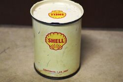 Rare Vintage Shell Alvania Grease 2 One Pound Tin
