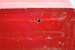 Rare and Early Shell Benzine 2 gallon Running Board Can