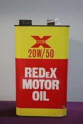 RedeX 20W50  Motor Oil One Gallon Can 