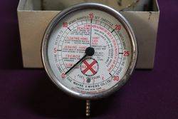 Redex Engine Tester  Fuel Pressure Gauge With Box 