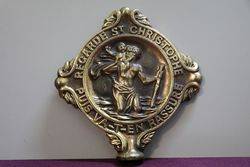 Regarde St Christophe Badge 