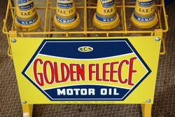 Reproduction Golden Fleece HEX 8 Bottle Oil Rack