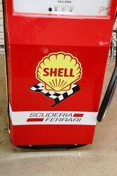 Retro Gilbarco Salesmaker Petrol Pump In SHELLFERARRI  Livery 
