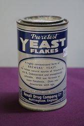 Rexall Drug Puretest Yeast Flakes Tin